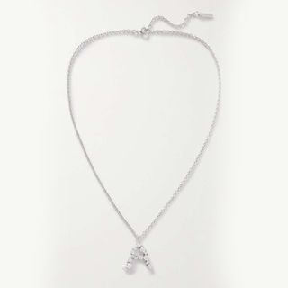 CompletedWorks + Silver-Tone Crystal Necklace