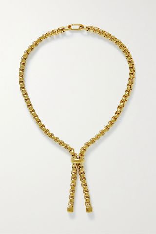 Laura Lombardi + Martina Recycled Gold-Plated Necklace