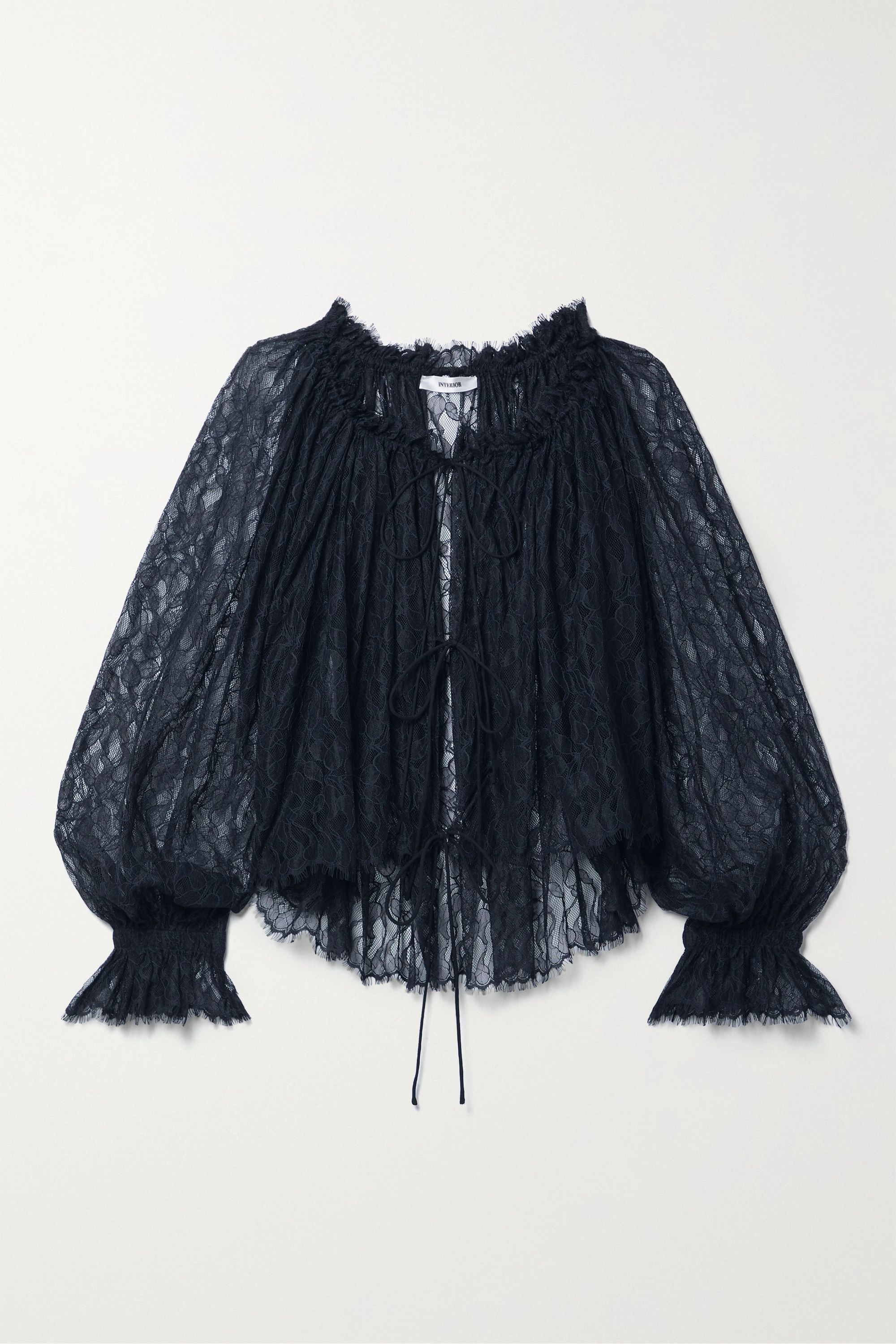 Interior + Panos Lace Blouse