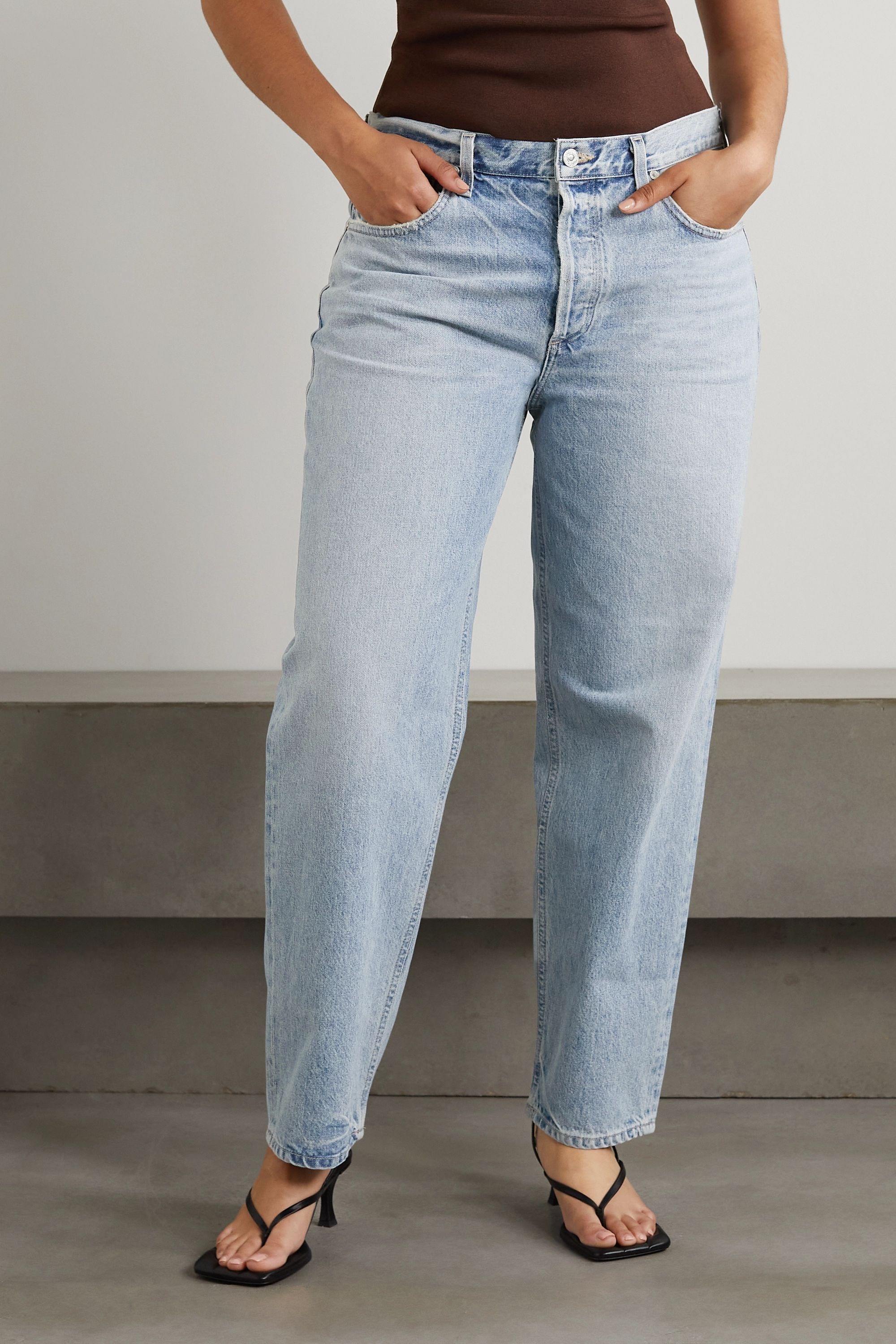 Citizens of Humanity + Devi Slim-Leg Organic Jeans