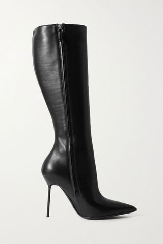 Paris Texas + Lidia Leather Knee Boots