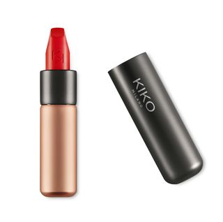 Kiko Milano + Velvet Passion Matte Lipstick in Poppy Red