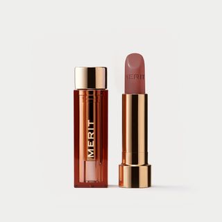 Merit Beauty + Signature Lip Lightweight Lipstick in Slip