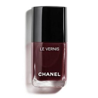 Chanel + Le Vernis Nail Colour in 155 Rouge Noir