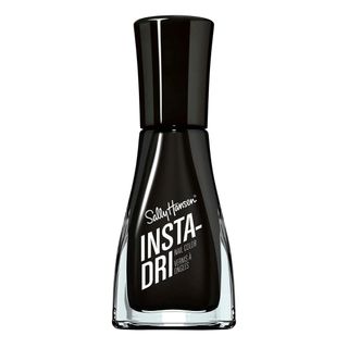 Sally Hansen + Insta-Dri 1 Stroke-1 Coat-Done! Nail Varnish in Black to Black