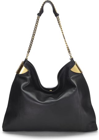 Gucci + Pre-Loved Black Leather Hobo
