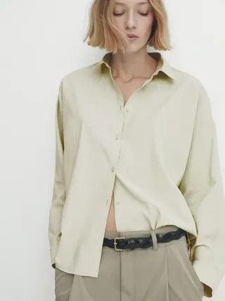 Massimo Dutti + Cotton Shirt