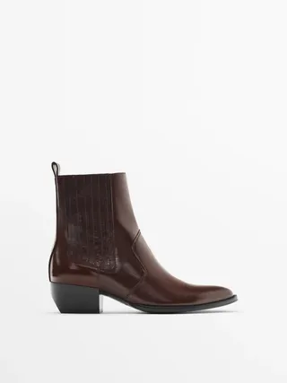 Massimo Dutti + Western Chelsea Boots