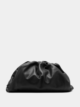 Bottega Veneta + Pouch Large Leather Clutch Bag