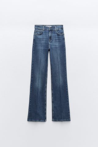 Zara + Flare Z1975 Jeans With High Waist