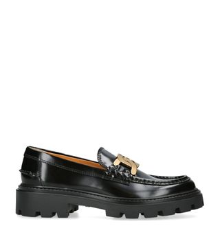 Tod's + Leather Gomma Pesante Loafers
