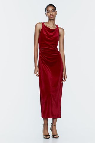 Zara + Velvet Midi Dress