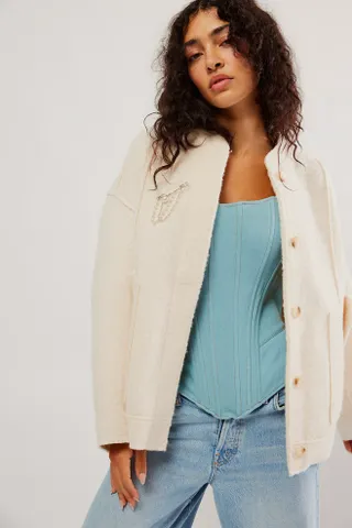 Free People + Willow Bomber Jacket