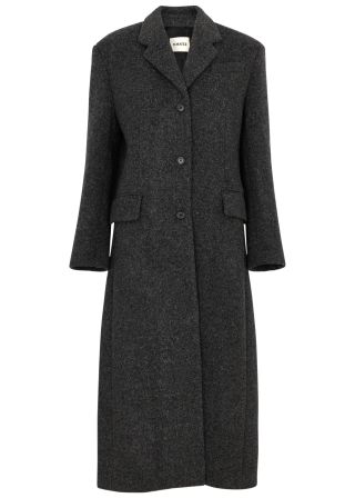 Khaite + Bontin Longline Wool-Blend Coat