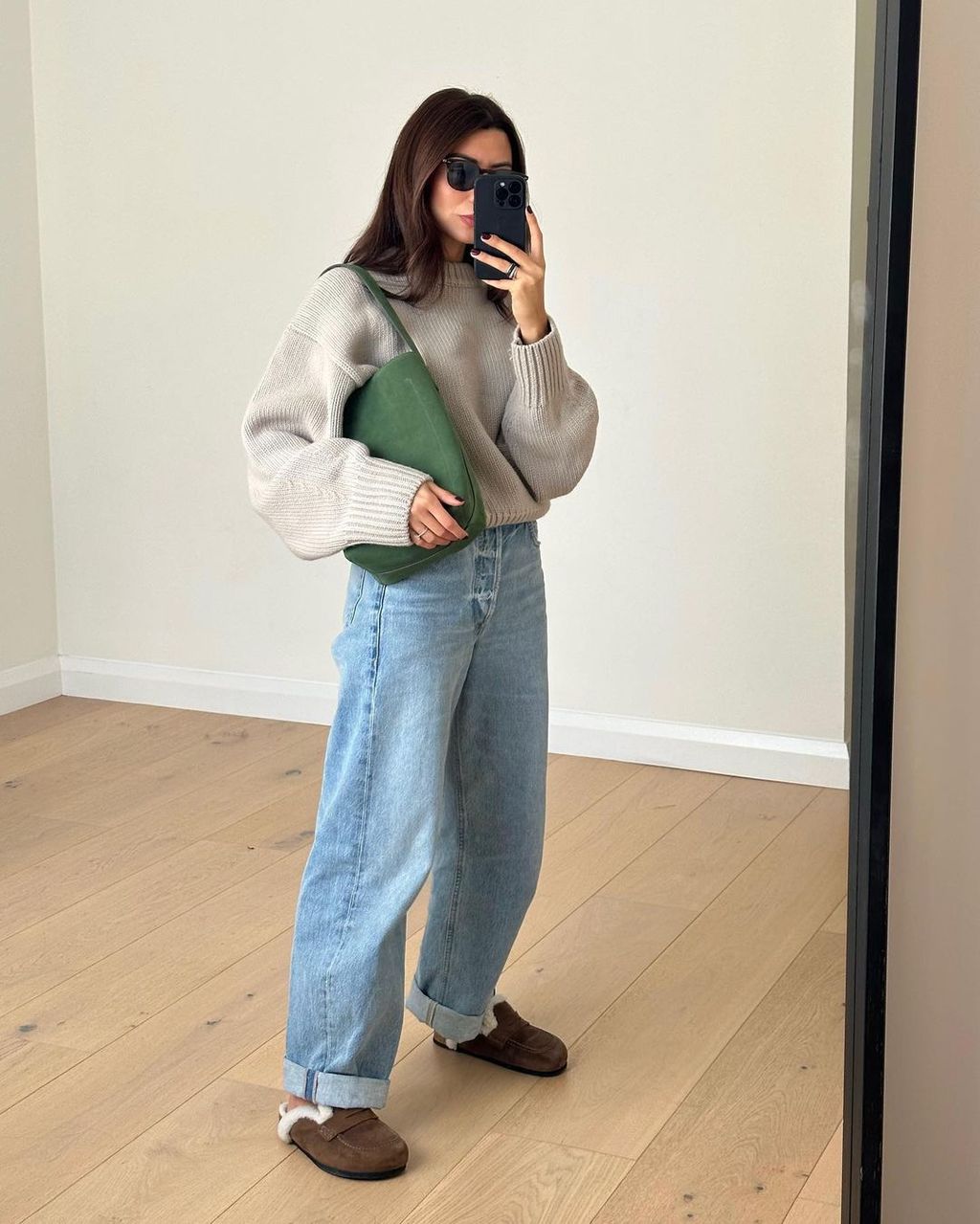 The Cuffed Jeans Trend Is Going to Define Our 2024 Outfits | Who What Wear