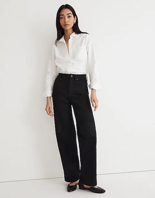 Madewell + The Perfect Vintage Wide Leg Jean