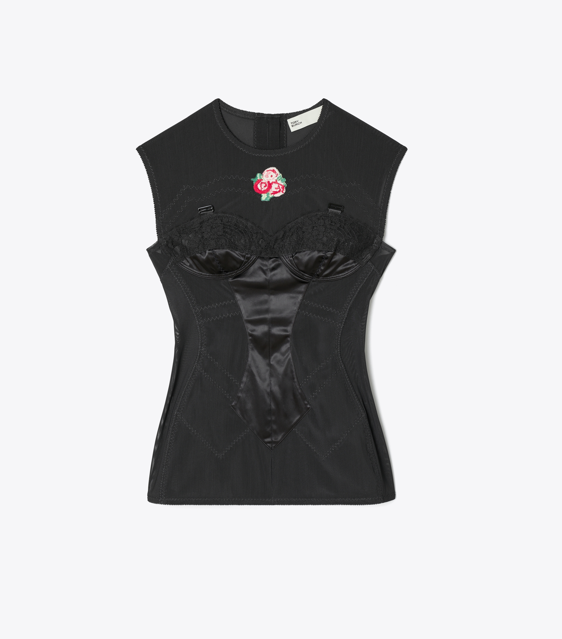 Tory Burch + Mesh Top