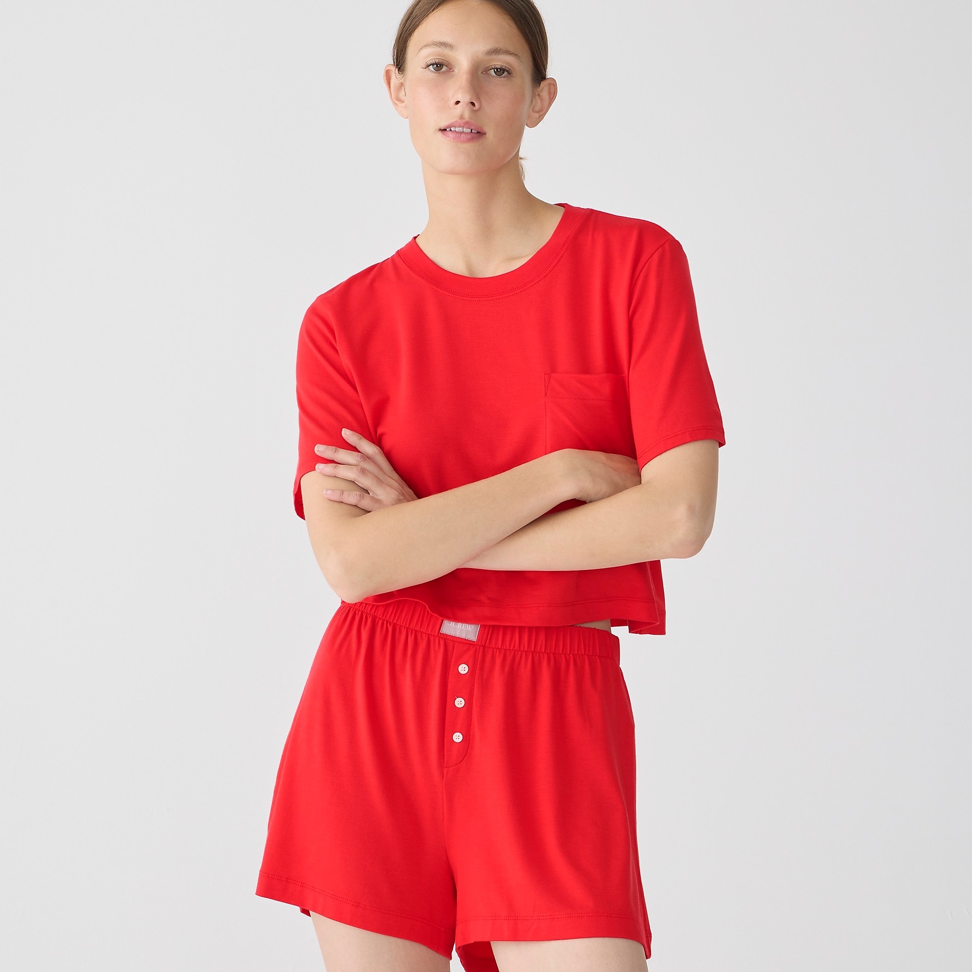 J.Crew + Dreamiest Short-Sleeve Boxer Short Set