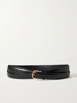 Toteme + Glossed-Leather Belt