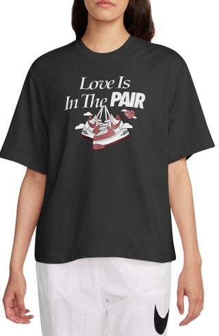 Nike + Love Is in the Pair Boxy Graphic T-Shirt