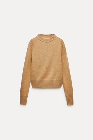 Zara + 100% Wool Knit Sweater
