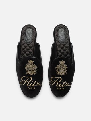 Frame x Ritz Paris + Velvet Slippers