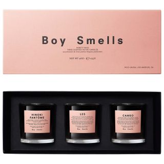 Boy Smells + Cameo, Hinoki Fantôme, LES Mini Candle Trio Set