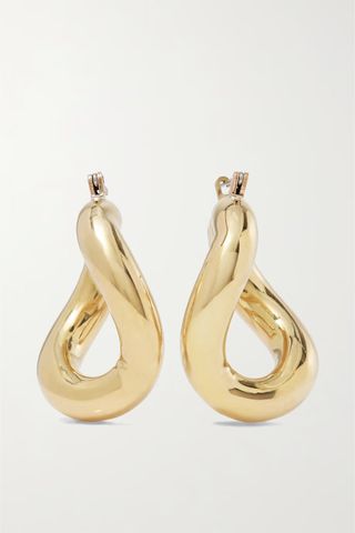 Laura Lombardi + Anima Gold-Tone Hoop Earrings