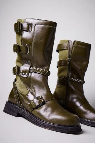 Free People + Billie Buckle Boots