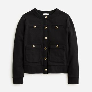 J.Crew + Girls' Fleece Lady Jacket Cardigan Sweater