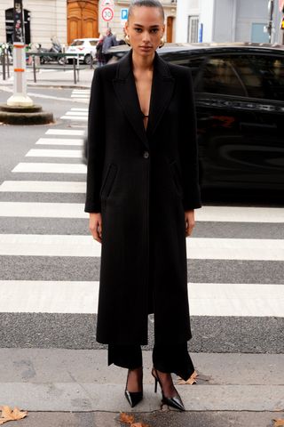 Zara + Long Wool Coat