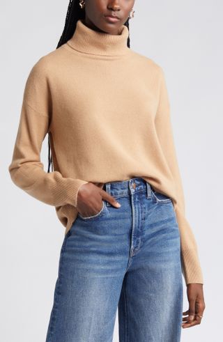 Nordstrom + Cashmere Turtleneck Sweater