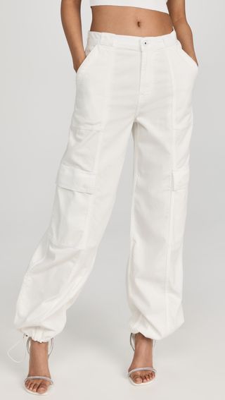 Jonathan Simkhai Standard + Calista Denim Shirting Utility Pants