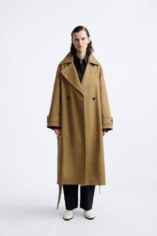 Zara + Oversize Trench Coat X STUDIO NICHOLSON