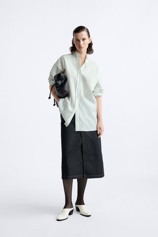Zara + Striped Shirt X STUDIO NICHOLSON