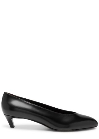 The Row + Almond 40 Leather Pumps