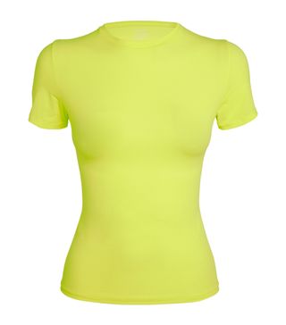 SKIMS + Fits Everybody T-Shirt in Green Highlighter