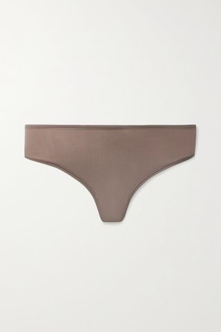 SKIMS + Fits Everybody Thong in Umber
