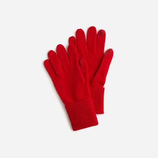 J.Crew + Cashmere Tech-Touch Gloves