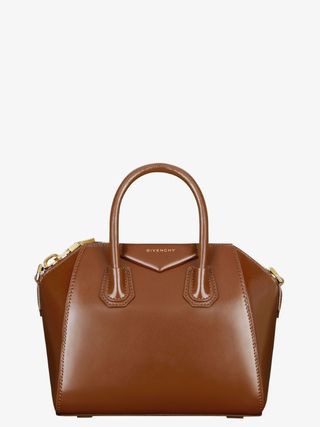 Givenchy + Mini Antigona Bag in Box Leather