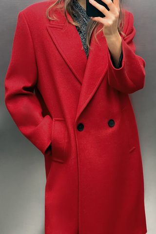 Zara + Longline Coat