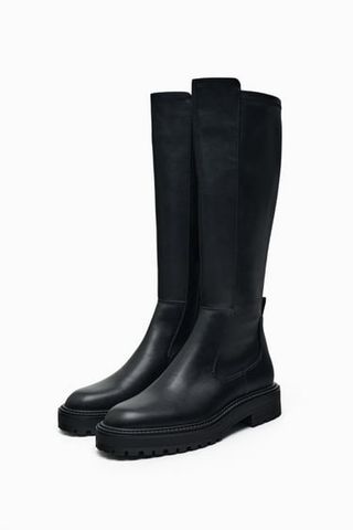 Zara + Treaded Boots