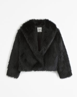 Abercrombie + Faux Fur Coat