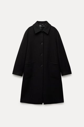 Zara + Manteco Wool Coat