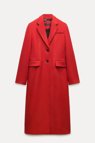 Zara + Manteco Wool Coat ZW Collection
