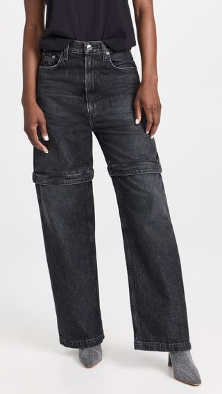 Agolde + Risha Zip Utility Jeans