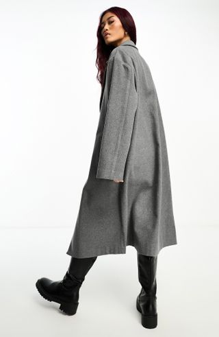 Asos Design + Oversize Longline Coat
