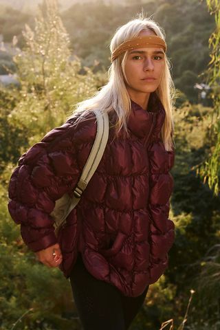 FP Movement + Scrunchy Glossy Pippa Packable Puffer Jacket