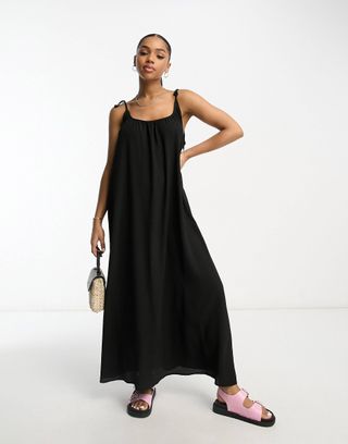 ASOS + Trapeze Maxi Slip Dress