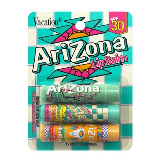 Vacation + Arizona Iced Tea SPF 30 Lip Balms 3-Pack